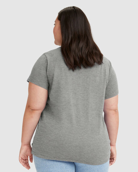 HEATHER GREY WOMENS CLOTHING LEVI'S TEES - 35790-0233