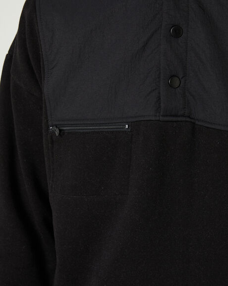 BLACK MENS CLOTHING PROJECT BLANK HOODIES - MTFHB-XS