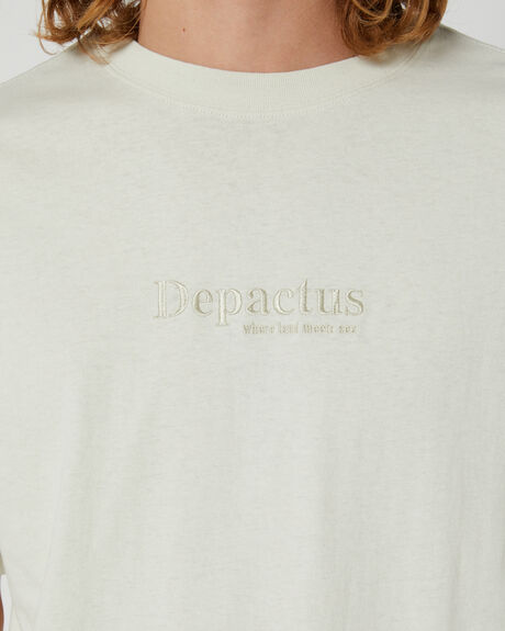 NATURAL MENS CLOTHING DEPACTUS T-SHIRTS + SINGLETS - DEMS23209NAT