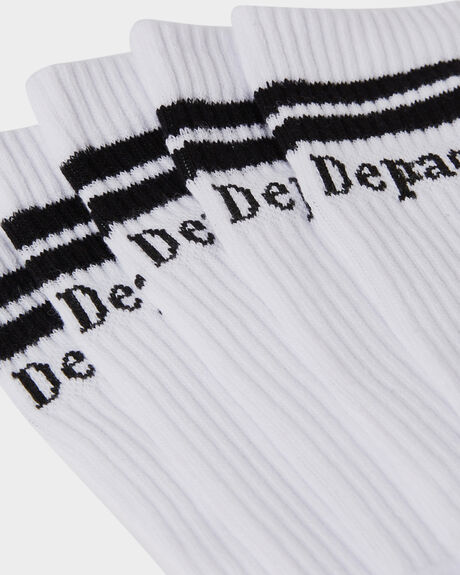 WHITE MENS ACCESSORIES DEPACTUS SOCKS + UNDERWEAR - D52241692WHT
