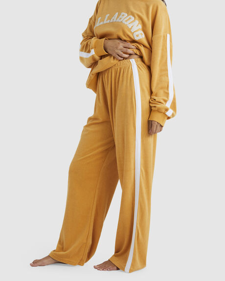 SANDY GOLD WOMENS CLOTHING BILLABONG PANTS - UBJFB00128-NJQ0