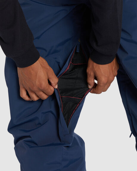 DRESS BLUES SNOW MENS DC SHOES SNOW PANTS - ADYTP03041-BTK0
