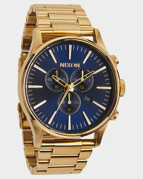 GOLD BLUE SUNRAY MENS ACCESSORIES NIXON WATCHES - A3861922