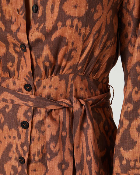 PUMPKIN SPLICE WOMENS CLOTHING TIGERLILY DRESSES - T635406PKS