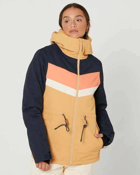 NAVY SNOW WOMENS RIP CURL SNOW JACKET - 000WOUNVY