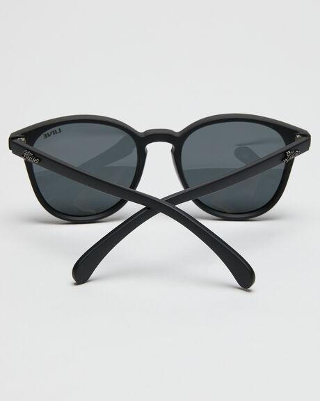 POLAR MATT BLACK MENS ACCESSORIES LIIVE VISION SUNGLASSES - L0751BPMB