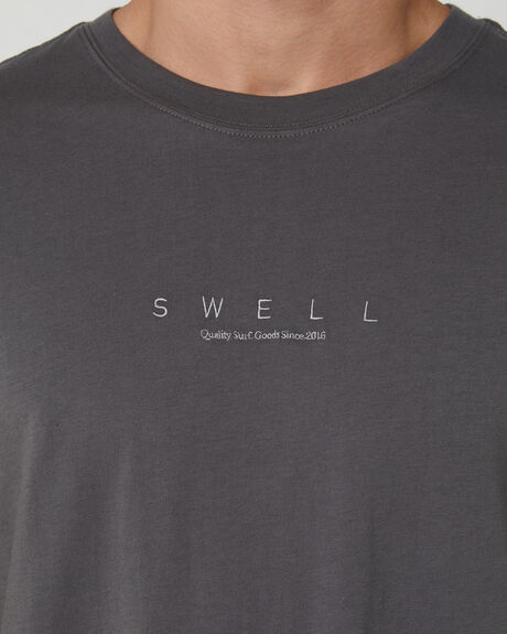 PEWTER MENS CLOTHING SWELL T-SHIRTS + SINGLETS - SWMS23208GRY