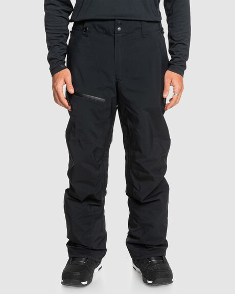 TRUE BLACK SNOW MENS QUIKSILVER SNOW PANTS - EQYTP03229-KVJ0