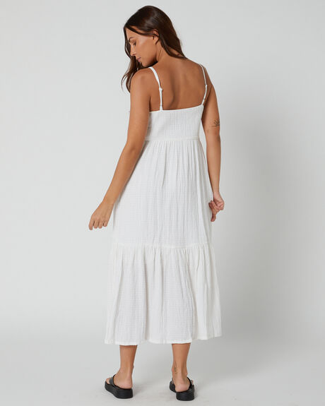 WHITE WOMENS CLOTHING AFENDS DRESSES - W234813-WHT