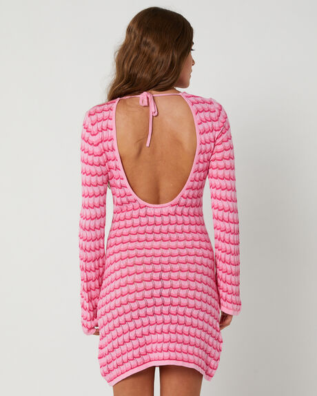 FUCHSIA ROSE WOMENS CLOTHING SEAFOLLY DRESSES - 55081-KNFUCH