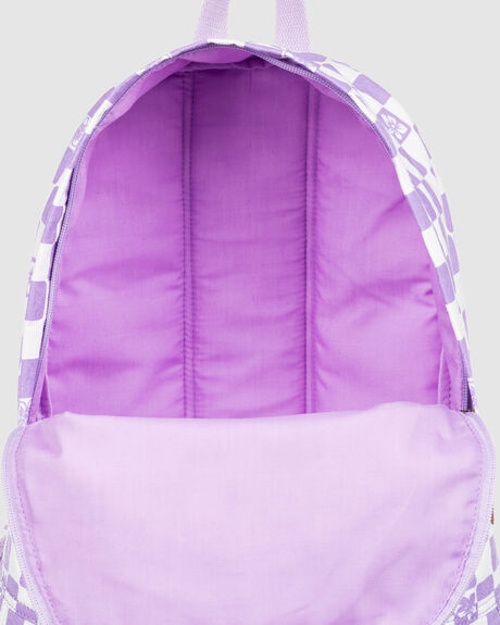 PURPLE ROSE FLOWER KIDS GIRLS ROXY BAGS + BACKPACKS - ERJBP04615-XMMW