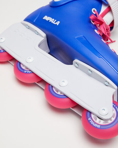 BLUE PINK SKATE SKATE IMPALA INLINE AND ROLLER SKATES - IMPINLINE1BLUPN