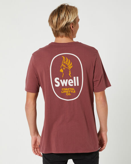 OXBLOOD MENS CLOTHING SWELL GRAPHIC TEES - S5231005OXBLD