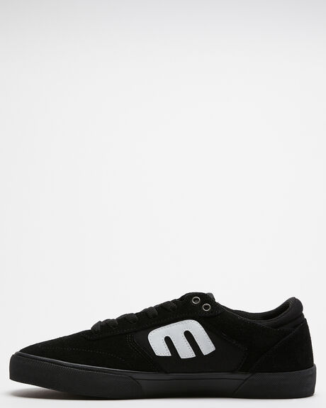 BLACK BLACK WHITE MENS FOOTWEAR ETNIES SNEAKERS - 4101000543552
