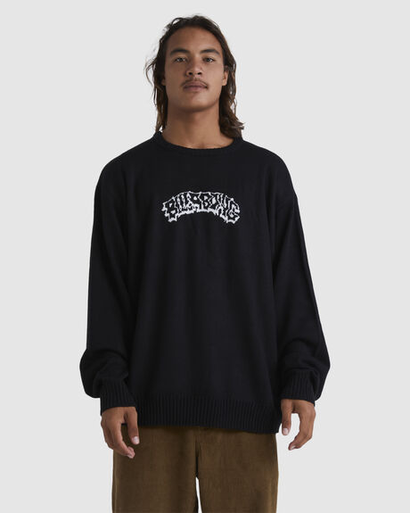Billabong Filthy Jumper Black SurfStitch