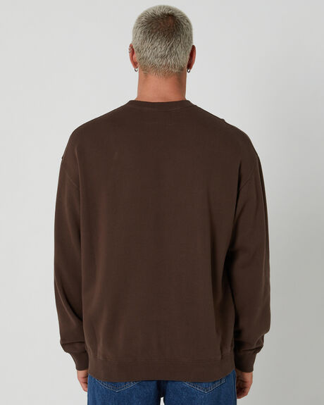 COFFEE MENS CLOTHING AFENDS JUMPERS - M241506-COF