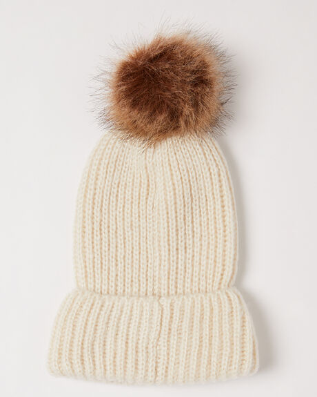OFF WHITE WOMENS ACCESSORIES VOLCOM HEADWEAR - K5852302OFW