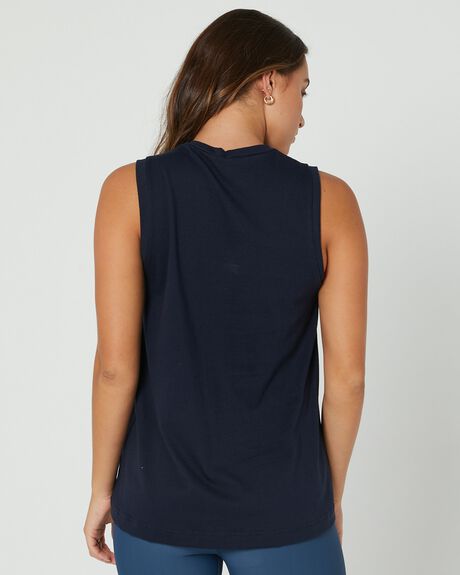 NAVY WOMENS ACTIVEWEAR DK ACTIVE TOPS - DK11-006-NVY-XS