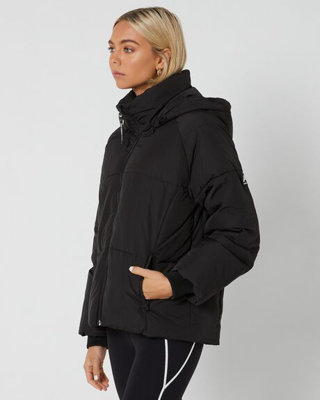 All About Eve Remi Luxe Puffer Jacket - Black | SurfStitch