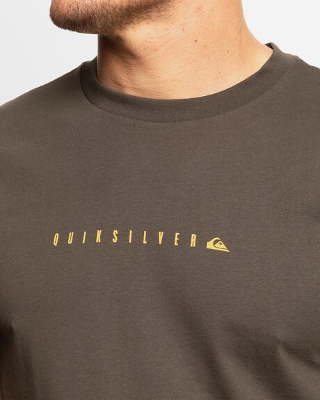 EARTH MENS CLOTHING QUIKSILVER T-SHIRTS + SINGLETS - UQMZT03274-KSL0