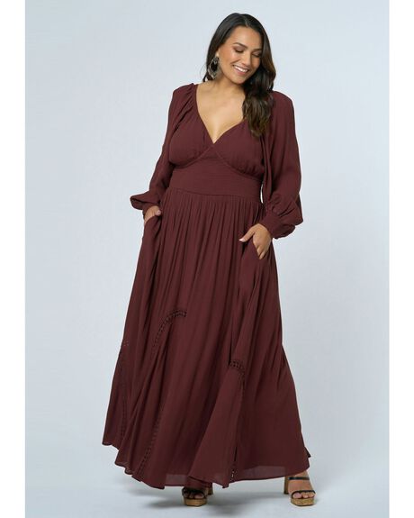 CHOCOLATE WOMENS CLOTHING THE POETIC GYPSY DRESSES - CPAW25721001-10