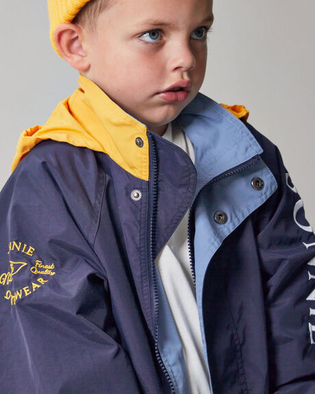 NAVY KIDS BOYS SONNIE JUMPERS + JACKETS - KOWAW2201-NBY-4