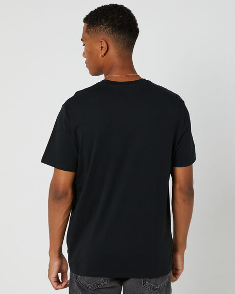 BLACK MENS CLOTHING LEVI'S T-SHIRTS + SINGLETS - 17783-0137