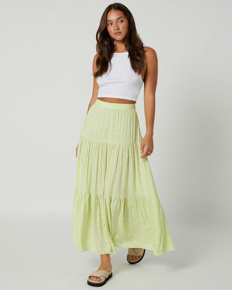 PRINT WOMENS CLOTHING ALL ABOUT EVE SKIRTS - 6421367-PRNT