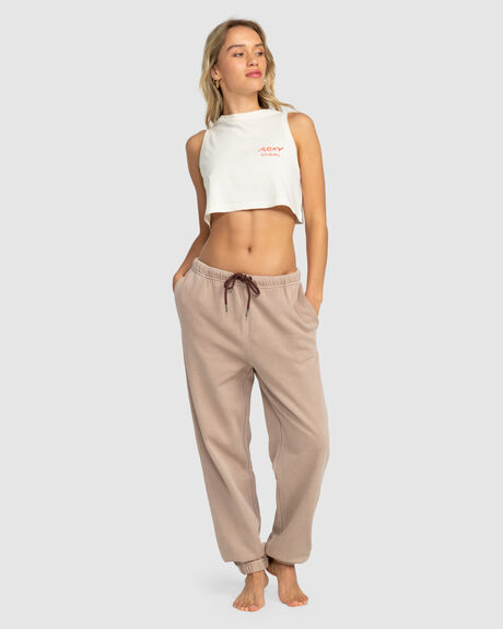 BITTER CHOCOLATE WOMENS CLOTHING ROXY PANTS - ERJFB03394-RSY0
