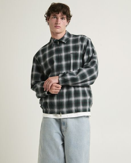GREEN MENS CLOTHING SPENCER PROJECT COATS + JACKETS - SPMW25844-GRN-S
