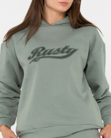 FADED PISTACHIO WOMENS CLOTHING RUSTY HOODIES - W24-FTL0819-FPS-06