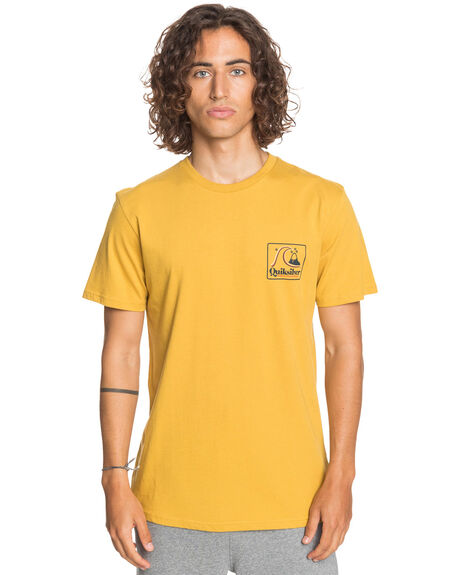 HONEY MENS CLOTHING QUIKSILVER GRAPHIC TEES - EQYZT06053-YLV0