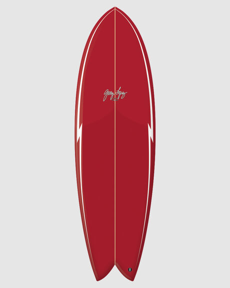 RED BOARDSPORTS SURF GERRY LOPEZ SURFBOARDS - GLFH-SF0600-RD1RED