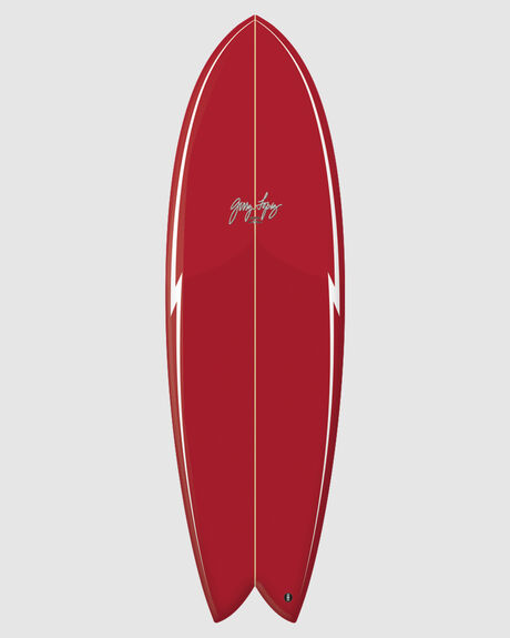 RED BOARDSPORTS SURF GERRY LOPEZ SURFBOARDS - GLFH-SF0600-RD1RED