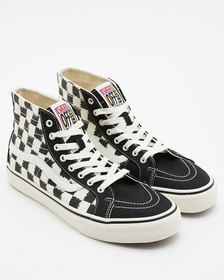 MARSHMALLOW BLACK MENS FOOTWEAR VANS SNEAKERS - VNA4BX6KIG