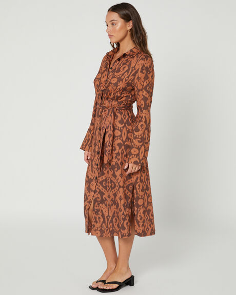 PUMPKIN SPLICE WOMENS CLOTHING TIGERLILY DRESSES - T635406PKS