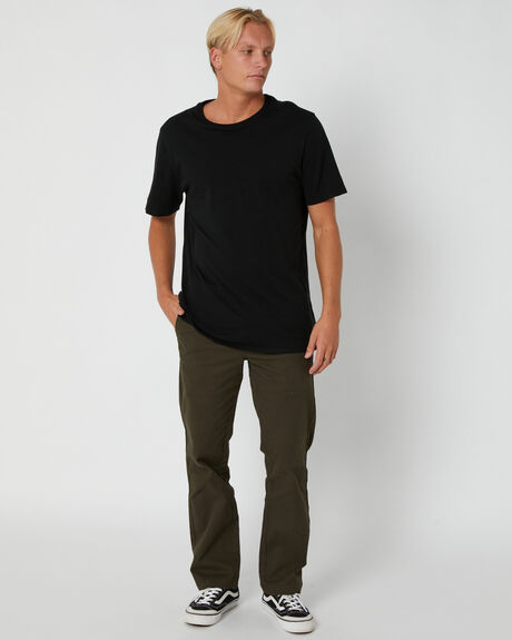 DEEP OLIVE MENS CLOTHING FORMER PANTS - FPA-23101DOLV