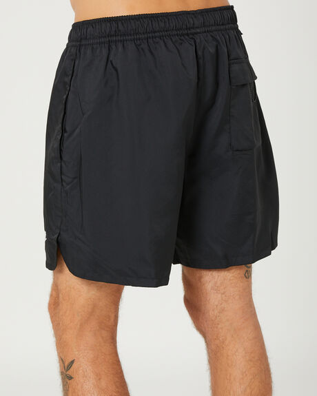 BLACK WHITE MENS CLOTHING NIKE SHORTS - DM6829010