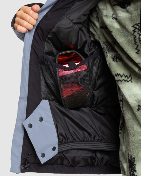 FLINT STONE SNOW KIDS QUIKSILVER SNOW JACKET - EQBTJ03180-SNA0