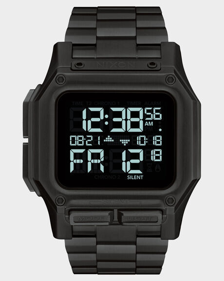 ALL BLACK MENS ACCESSORIES NIXON WATCHES - A1268-001