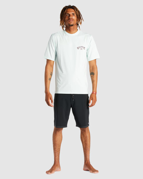 SEAGLASS SURF MENS BILLABONG RASHVESTS - ABYWR03002-SGL