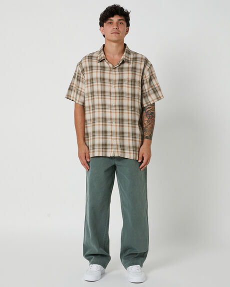OLIVE MENS CLOTHING XLARGE SHIRTS - XL024W1400-OLI