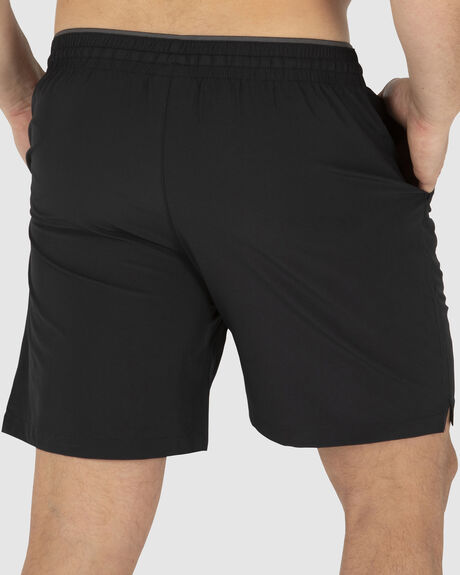 BLACK MENS CLOTHING UNIT SHORTS - 229117001-BLACK