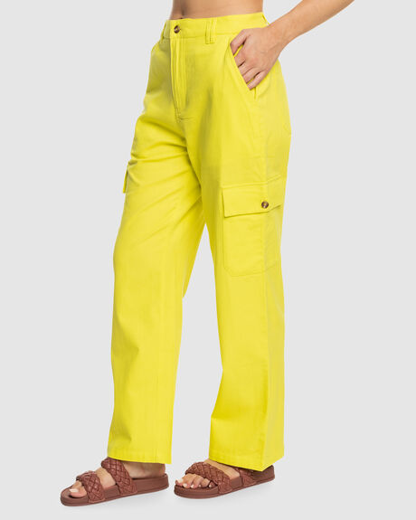 YELLOW PLUM WOMENS CLOTHING ROXY PANTS - ERJNP03505-YGE0