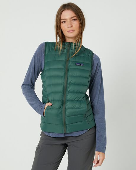 GREEN WOMENS CLOTHING PATAGONIA JACKETS - 84629-PIGN-XS