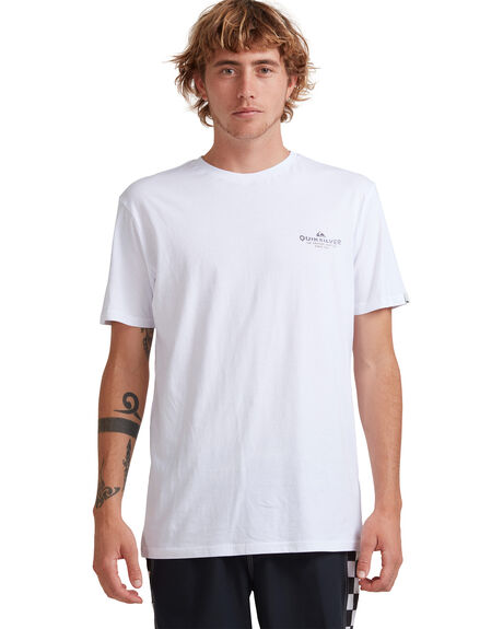 Quiksilver Mens Soundwave T-Shirt - White | SurfStitch