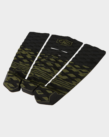 OLIVE  BLACK BOARDSPORTS SURF OCEAN AND EARTH TAILPADS - TP58OLB