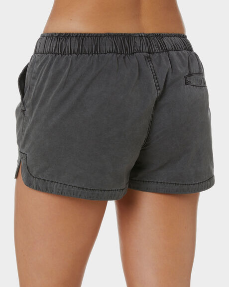 BLACK WOMENS CLOTHING SWELL SHORTS - S8189231BLK