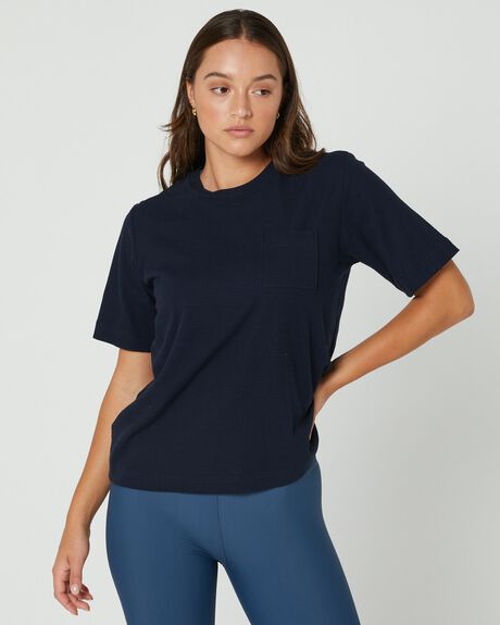 NAVY WOMENS ACTIVEWEAR DK ACTIVE TOPS - DK11-010-NVY-XS