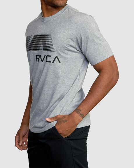 ATHLETIC HEATHER MENS CLOTHING RVCA SPORTSWEAR - AVYZT01370-AHR